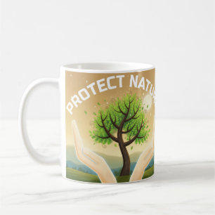Bescherm de Natuur - Mystieke Tree of Life Design Koffiemok