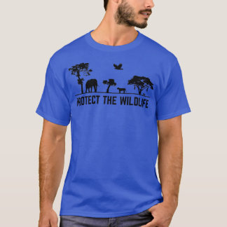 Bescherm de Natuur van de Wildlife Safari Animal C T-shirt