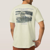 "Bescherm de oceaan en bescherm jezelf" T-shirt (Achterkant)