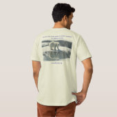 Bescherm de oceaan en bescherm jezelf t-shirt (Achterkant volledig)