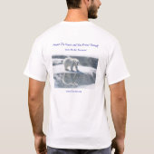 "Bescherm de oceaan" Polaire Beer T-Shirt (Achterkant)