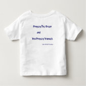 "Bescherm de Oceaan" T-Shirt (Achterkant)