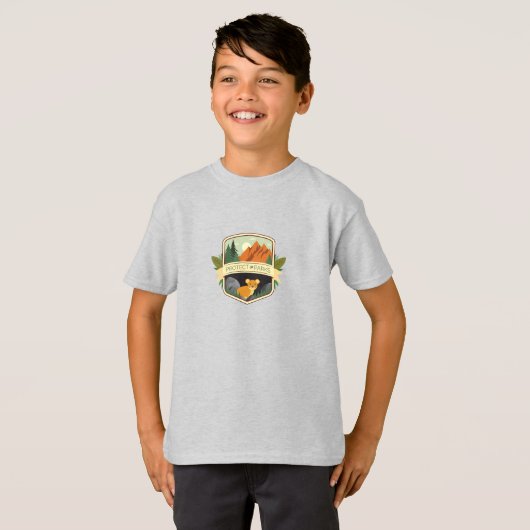 Bescherm de parken Pika T-shirt (Voorkant volledig)