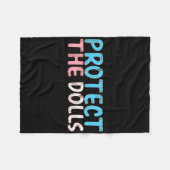 Bescherm de poppen _6 fleece deken (Voorkant (Horizontaal))