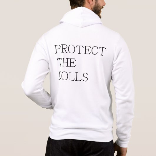 Bescherm De Poppen-71833 Hoodie (Achterkant)