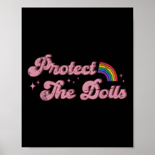 Bescherm De Poppen, Gendergelijkheid, Mensenrechte Poster