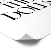 Bescherm de poppen poster (Hoek)