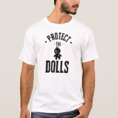 Bescherm de poppen Voodoo Doll Graphic T-Shirt (Voorkant)