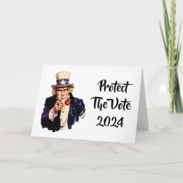 Bescherm de stemming 2024 Kaart