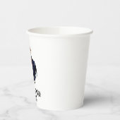 Bescherm de stemming 2024 papieren bekers (Links)