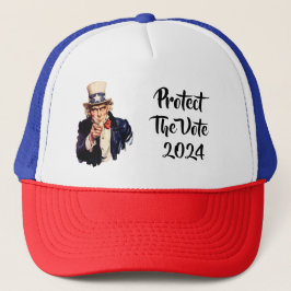 Bescherm de Stemming 2024 Trucker Hoed Pet