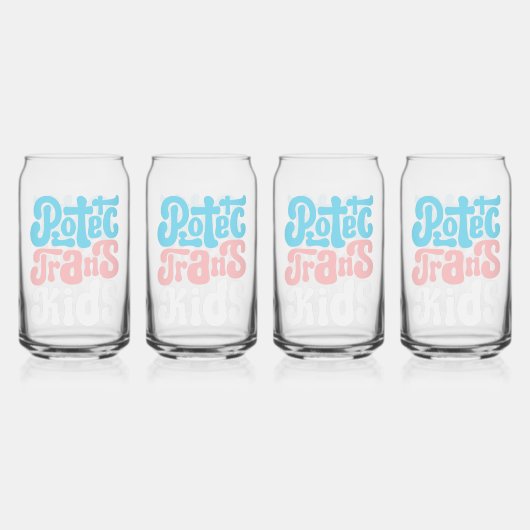 Bescherm de trans-Kinder bril Blikvorm Glas (Achterkant)