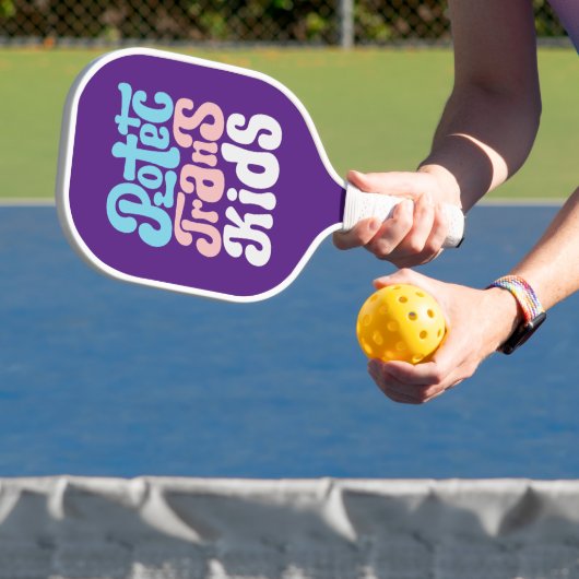 Bescherm de Trans-Kinder Pickleball Racket (Insitu)