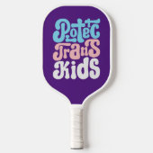 Bescherm de Trans-Kinder Pickleball Racket (Voorkant)