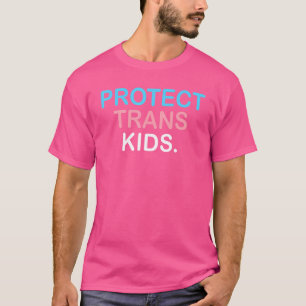 Bescherm de transKinder LGBT-pride vrouwen Kinder T-shirt