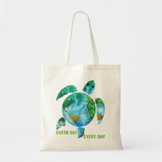 Bescherm de Zee schildpadden om de aarde te redden Tote Bag (Voorkant)