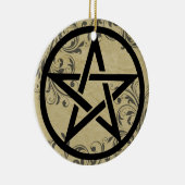 Bescherm deze Home Pentacle Hanger Keramisch Ornament (Rechts)