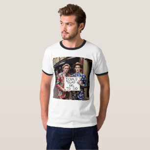 Bescherm diversiteit en beschuldig Trump T-shirt