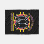 Bescherm en bedien politie fleece deken (Voorkant (Horizontaal))