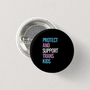 Bescherm en steun trans-Kinder Ronde Button 3,2 Cm