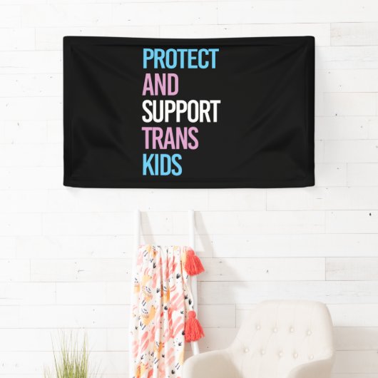 Bescherm en steun trans-Kinder Spandoek (Insitu)