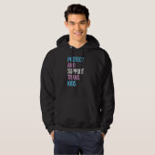 Bescherm en steun transkinderen hoodie (Voorkant volledig)