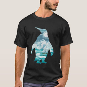 Bescherm het bewustzijn van pinguïn bij Kinder mei T-shirt