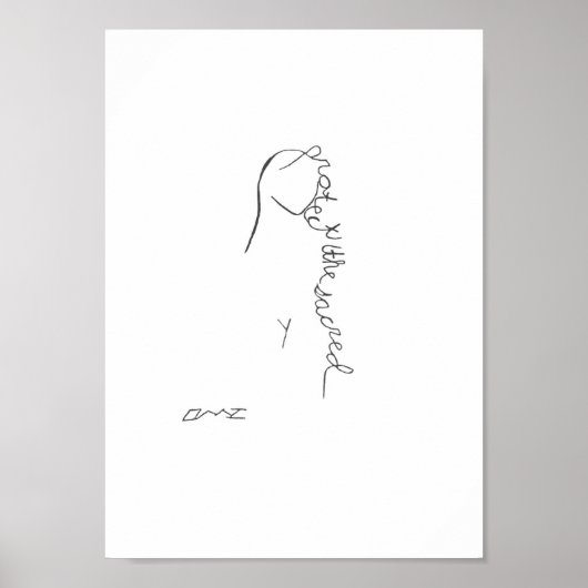 Bescherm het heilige poster (Voorkant)