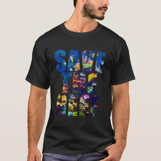 Bescherm Het Koraal Red De Rif Red De Oceaan Milie T-shirt