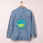 Bescherm het leven in de oceaan denim jacket (Hangar)