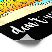 Bescherm het milieu van de oceaan poster (Hoek)