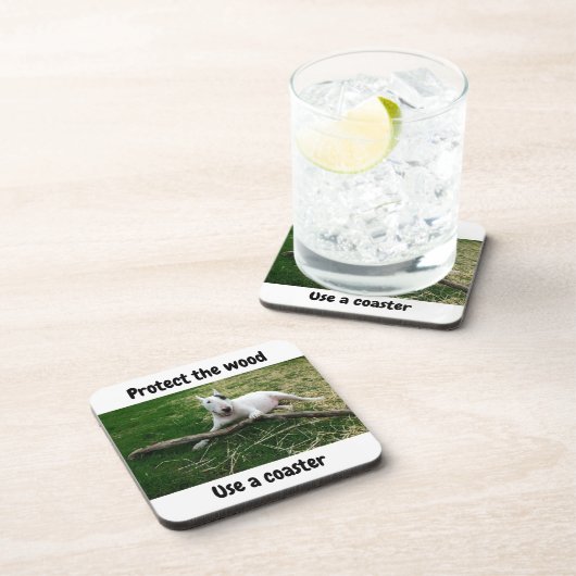 Bescherm het Onderzetter Hout (Rechterzijde)