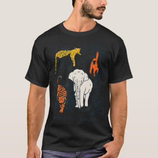 Bescherm het Shirt Endange van het wilde flesje