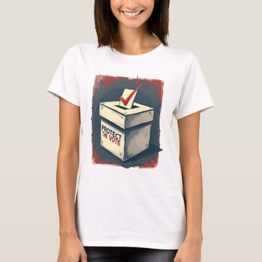 Bescherm het Stemrecht T-shirt (Voorkant)