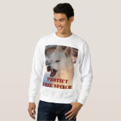 Bescherm het sweatshirt van Free Speech (Voorkant volledig)