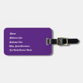 Bescherm het Trans-Kinder Bagagelabel (Voorkant horizontaal)