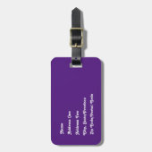 Bescherm het Trans-Kinder Bagagelabel (Voorkant verticaal)