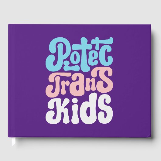 Bescherm het Trans-Kinder Guestbook Gastenboek (Voorkant)