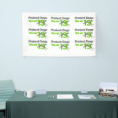 Bescherm honden - Ja op 13 kleine banners (Beurs)