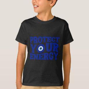 Bescherm Je Energie Boze Oog Spiritueel Positief V T-shirt