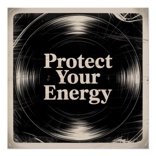 Bescherm Je Energie Perfect Poster (Voorkant)