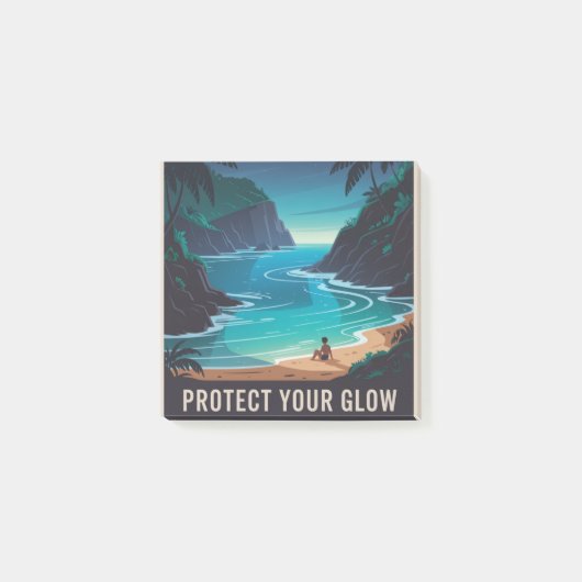 Bescherm Je Glow Post-it® Notes (Voorkant)