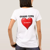 Bescherm je hart! t-shirt (Achterkant)