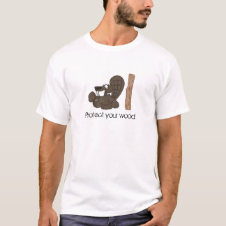 Bescherm je hout. t-shirt