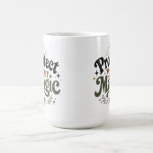 Bescherm Je Magie Retro Boho Koffiemok (Center)