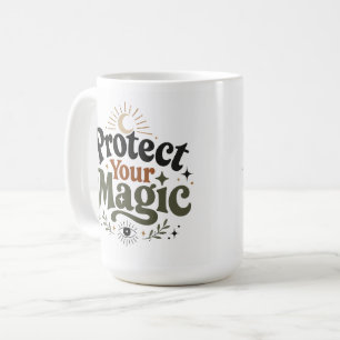 Bescherm Je Magie Retro Boho Koffiemok
