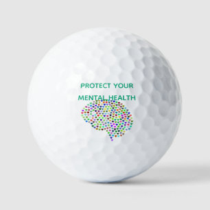 BESCHERM JE MENTALE GEZONDHEIDSWAARDE GOLFBALLEN