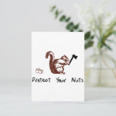 Bescherm je noten briefkaart (Staand voorkant)