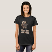 Bescherm je noten Ninja Squirrel Samurai T-shirt (Voorkant volledig)