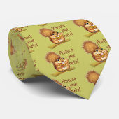 Bescherm je noten stropdas (Opgerold)